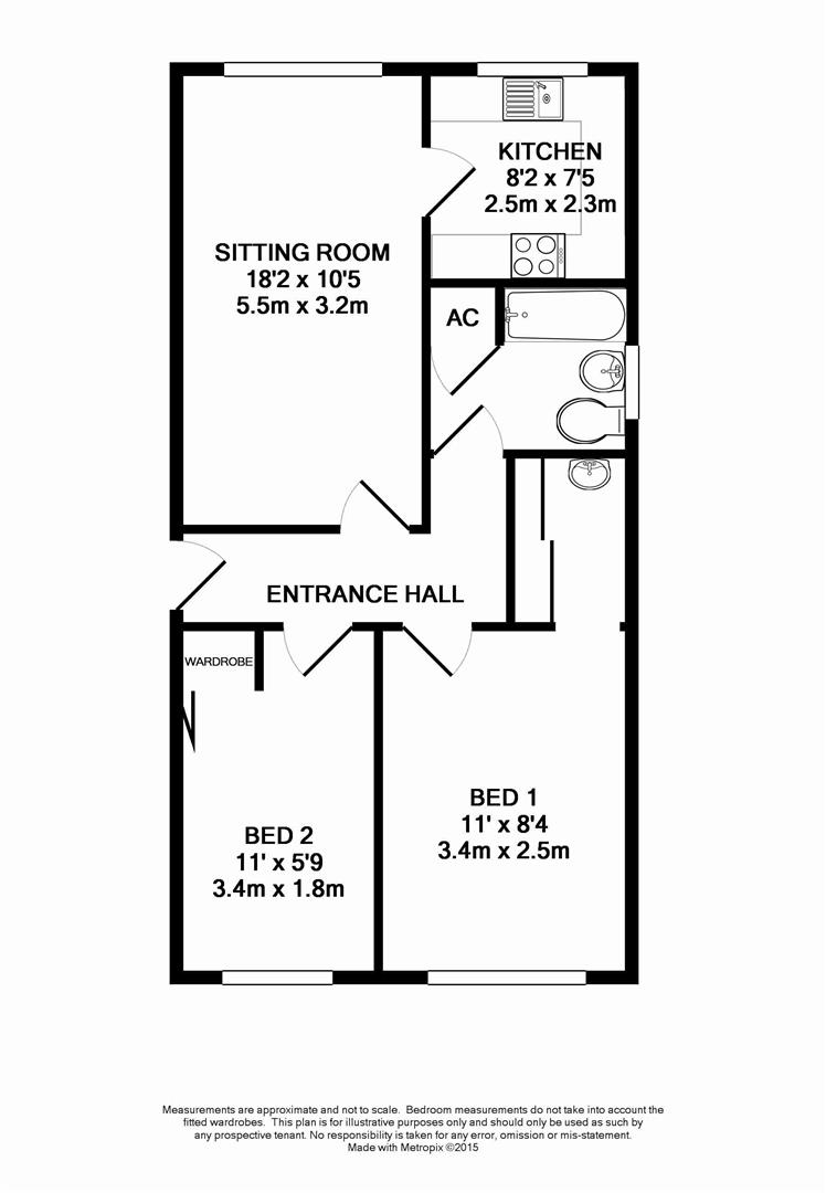 Floorplan for Newbridge Close, Horsham